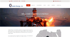Desktop Screenshot of cybeleenergy.com