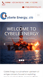 Mobile Screenshot of cybeleenergy.com